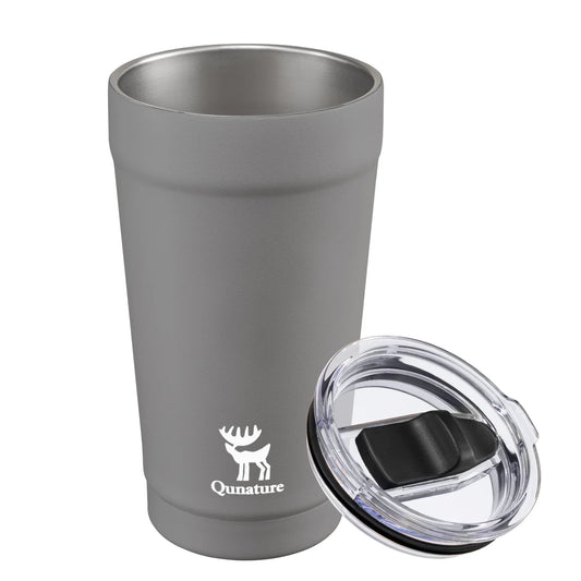 Stainless Steel Coffee Cup with Eco-Friendly Design, 6-Hour Thermal Performance for Hot & Cold Drinks
