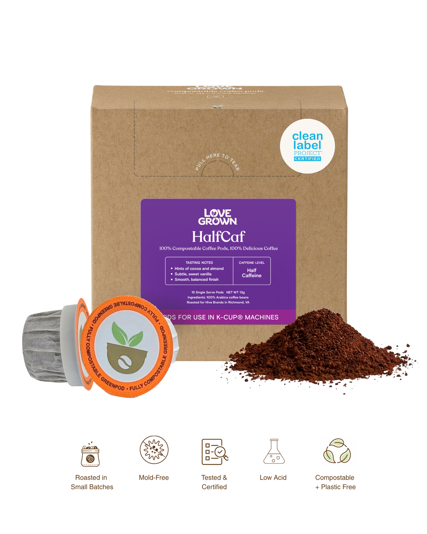 Compostable Coffee Pods for Keurig® Machines