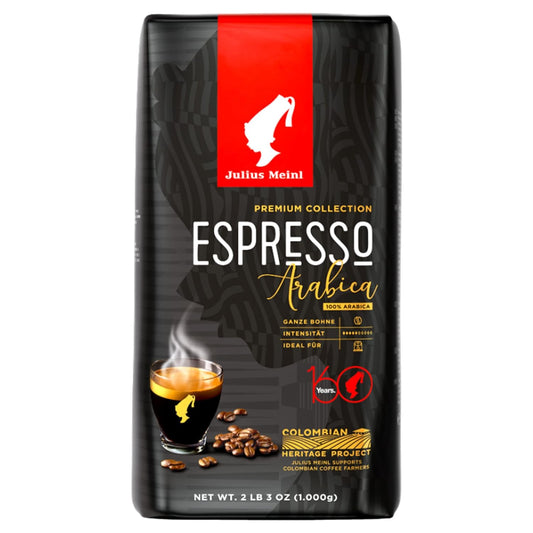Julius Meinl Premium Collection Espresso Arabica Whole Bean Coffee 2.2lbs/1kg