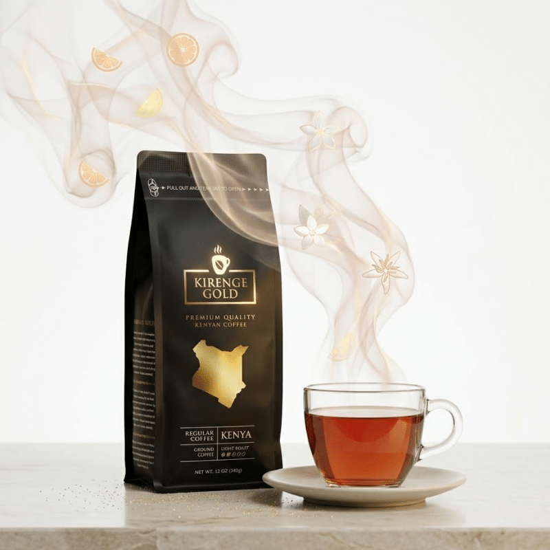 Kenya Arabica Coffee Beans - Light Roast