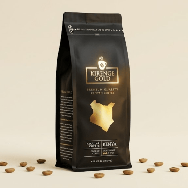 Kenya Arabica Coffee Beans - Light Roast