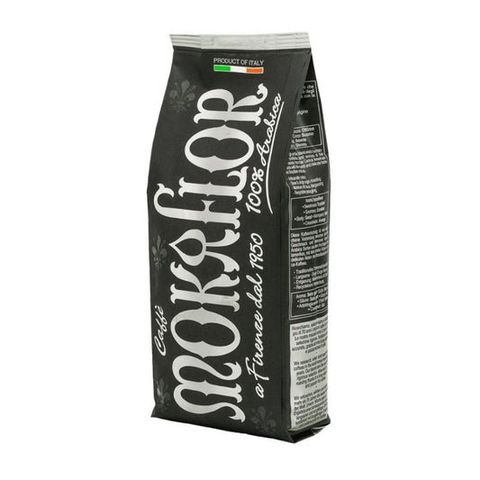 Mokaflor Nero 100% Arabica Whole Bean Coffee 2.2lb/1kg