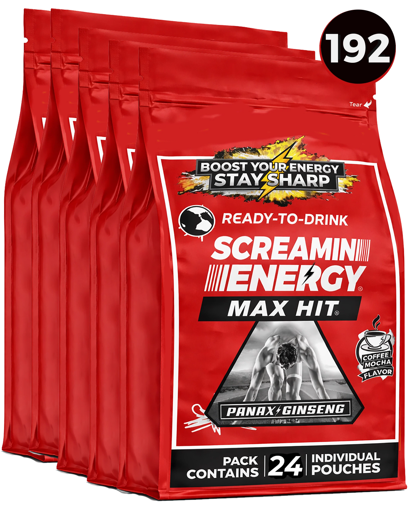 Screamin Energy Coffee Mocha