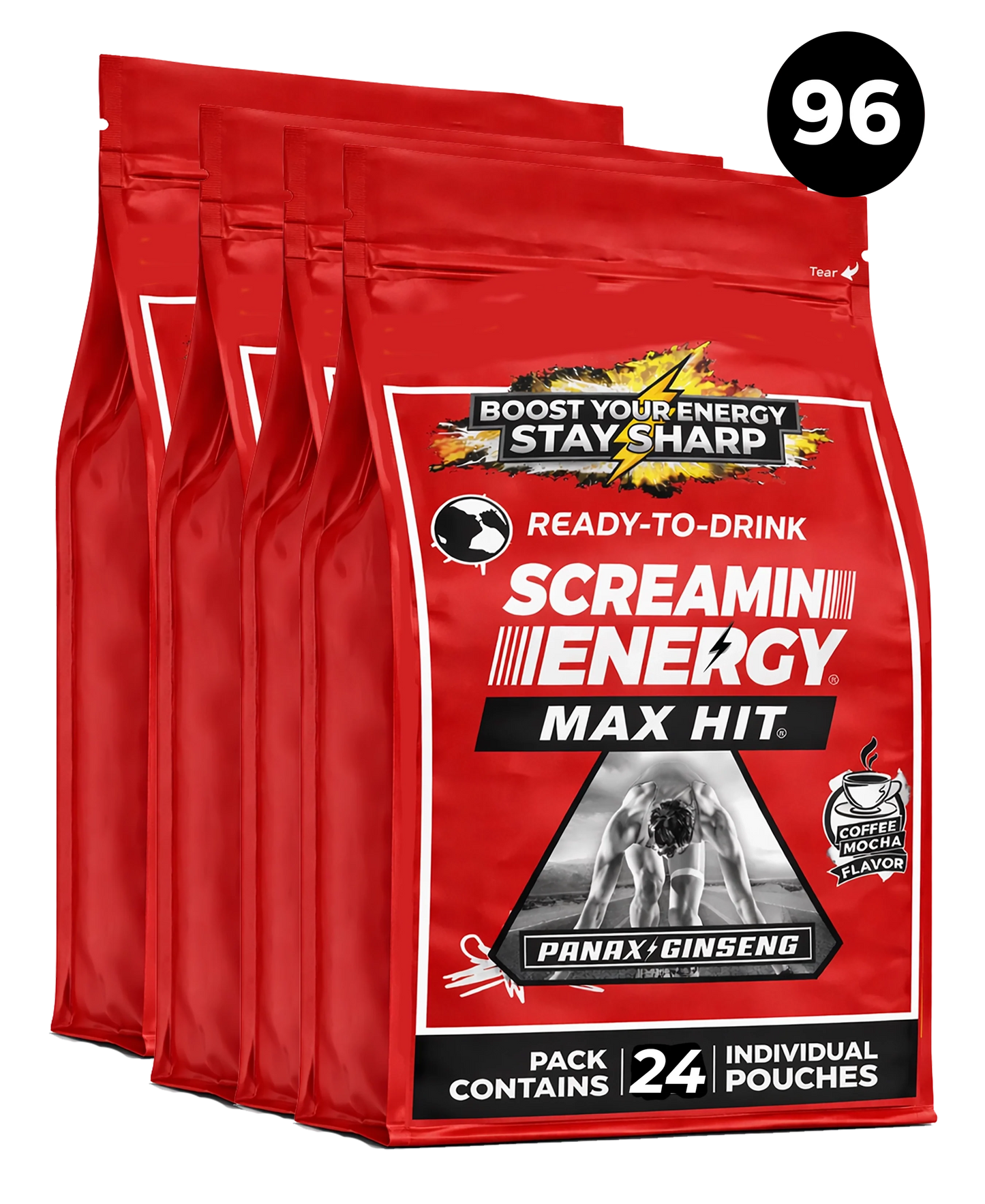 Screamin Energy Coffee Mocha